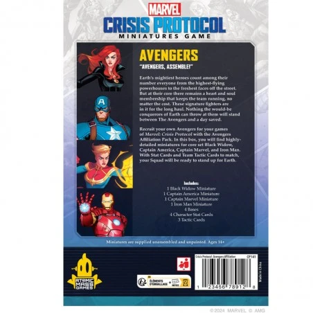 Atomic Mass Games Avengers Affiliation Pack 2 Atomic Mass Games Avengers Affiliation Pack – Image 2
