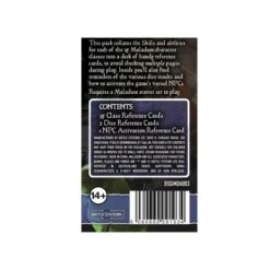 Cartes De Références Maladum (Français) 7 Cartes De Références Maladum (Français) -Games Workshop cartes de references maladum francais 3