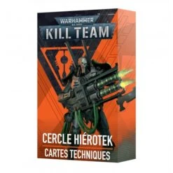 Games Workshop Cartes Techniques Kill Team : Cercle Hiérotek (Français)