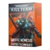Games Workshop Cartes Techniques Kill Team : Griffe Némésis (Français)