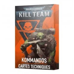 Games Workshop Cartes Techniques Kill Team : Kommandos Orks (Français)