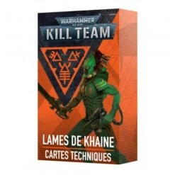 Games Workshop Cartes Techniques Kill Team : Lames De Khaine (Français)