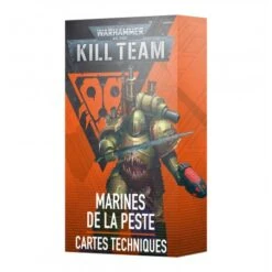 Games Workshop Cartes Techniques Kill Team : Marines De La Peste (Français)