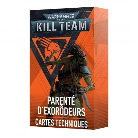 Games Workshop Cartes Techniques Kill Team : Parenté D'Exorôdeurs (Français) 1 Games Workshop Cartes Techniques Kill Team : Parenté D'Exorôdeurs (Français)