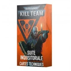 Games Workshop Cartes Techniques Kill Team : Suite Inquisitoriale (Français)