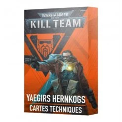 Games Workshop Cartes Techniques Kill Team : Yaegirs Hernkogs (Français)