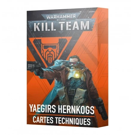 Games Workshop Cartes Techniques Kill Team : Yaegirs Hernkogs (Français) 1 Games Workshop Cartes Techniques Kill Team : Yaegirs Hernkogs (Français)