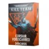 Games Workshop Kill Team Datacards : Corsair Voidscarred (Anglais)