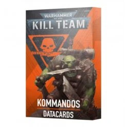 Games Workshop Kill Team Datacards : Ork Kommandos (Anglais)