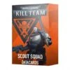 Games Workshop Kill Team Datacards : Scout Squad (Anglais)
