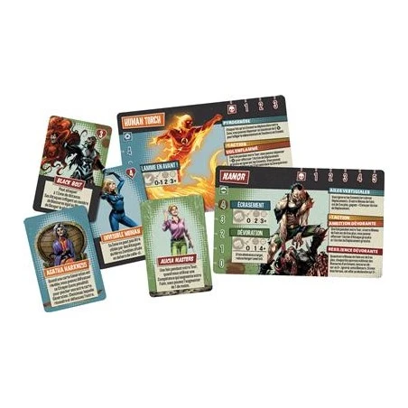 CMON Marvel Zombies : Fantastic 4 : Under Siege (Français) 2 CMON Marvel Zombies : Fantastic 4 : Under Siege (Français) – Image 2