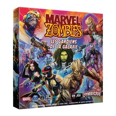 CMON Marvel Zombies : Guardians Of The Galaxy Set (Français) 1 CMON Marvel Zombies : Guardians Of The Galaxy Set (Français)