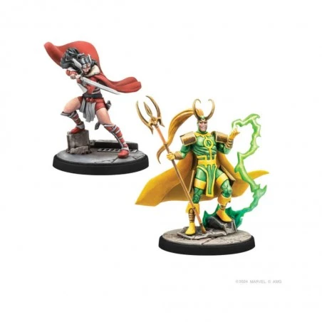 Atomic Mass Games Mighty Thor, Lady SIF 2 Atomic Mass Games Mighty Thor, Lady SIF – Image 2