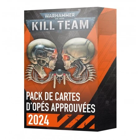 Games Workshop Pack De Cartes D'Opés Approuvées 2024 (Français) 1 Games Workshop Pack De Cartes D'Opés Approuvées 2024 (Français)