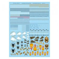 Games Workshop Planche De Décalcomanies De La Légion Des Salamanders