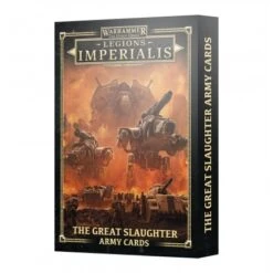 Games Workshop The Great Slaughter Army Cards (Anglais)
