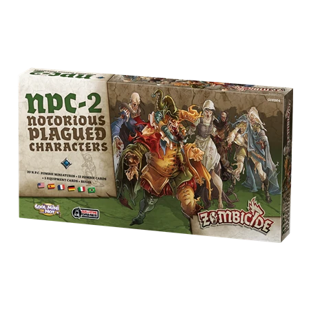 CMON Zombicide Black Plague : N.P.C. 2 (Français) 1 CMON Zombicide Black Plague : N.P.C. 2 (Français)